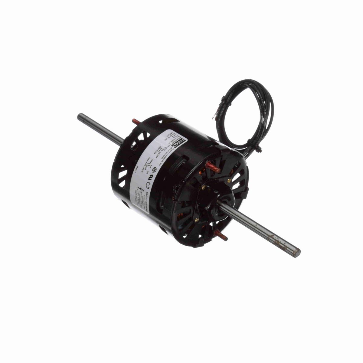 FASCO OEM Replacement Motor, 1/20 HP, 1 Ph, 60 Hz, 115 V, 1550 RPM, 1 Speed, 3.3" Diameter, TEAO - D1165