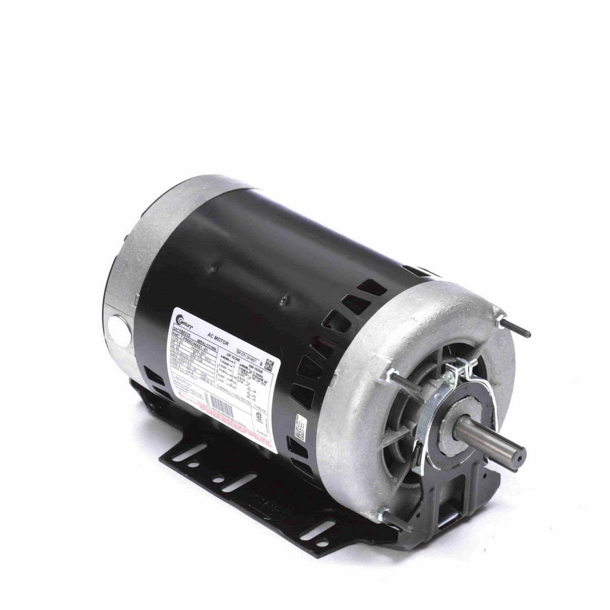 Century Fan and Blower Motor, 1.5 HP, 3 Ph, 60 Hz, 460/200-230 V, 1800 RPM, 56H Frame, DP - H853V2