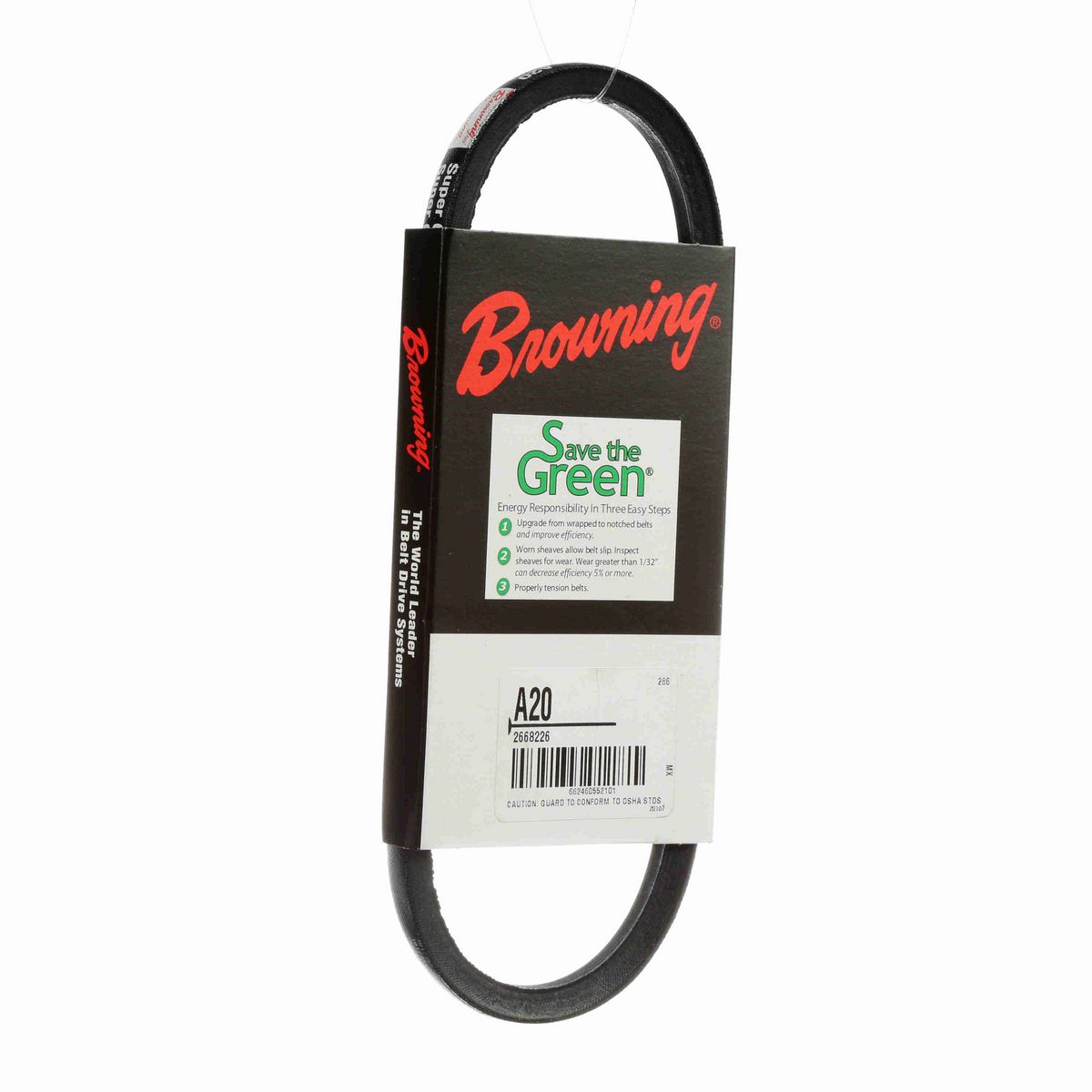 Browning Neoprene Wrapped Belt 95% Efficient - A20