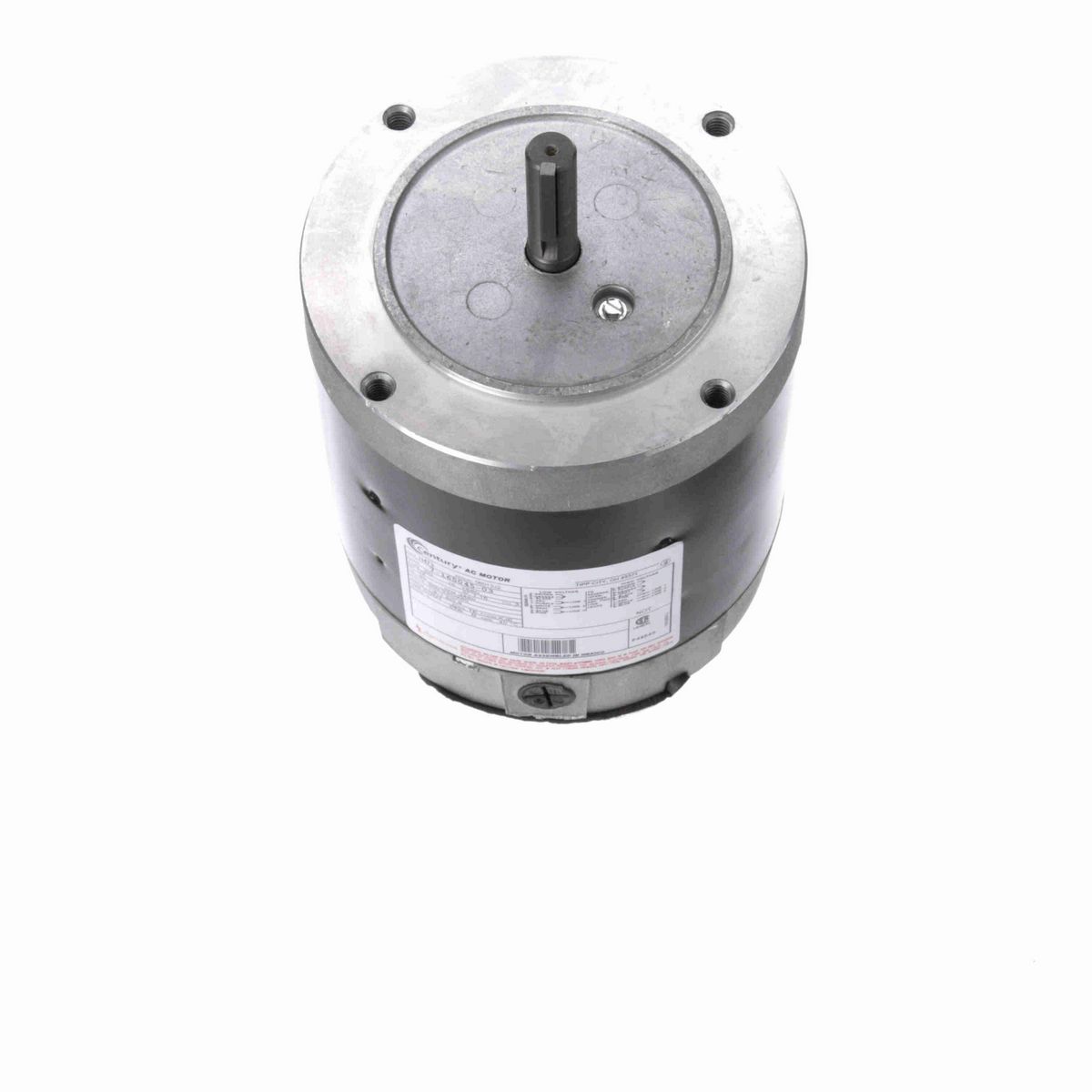 Century General Purpose Motor, 3/4 HP, 3 Ph, 60 Hz, 200-230/460 V, 3600 RPM, K56C Frame, TENV - H563