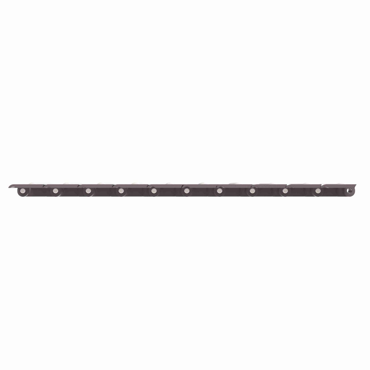 Rexnord 820 RubberTop Straight Running RubberTop®, Material: Brown High Performance, Width: 6in, Pitch: 1.5in - 81416213