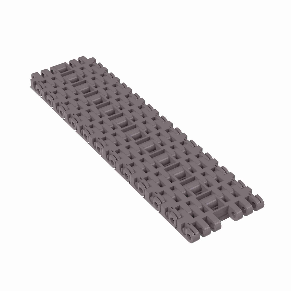 Rexnord 7706 Straight Running Flush Grid, Material: Brown High Performance, Width: 3.25in, Pitch: 1in - 81416341