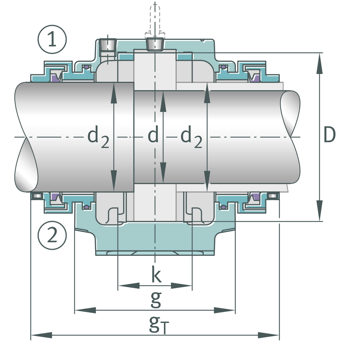 Уплотнительное кольцо FAG ETC218