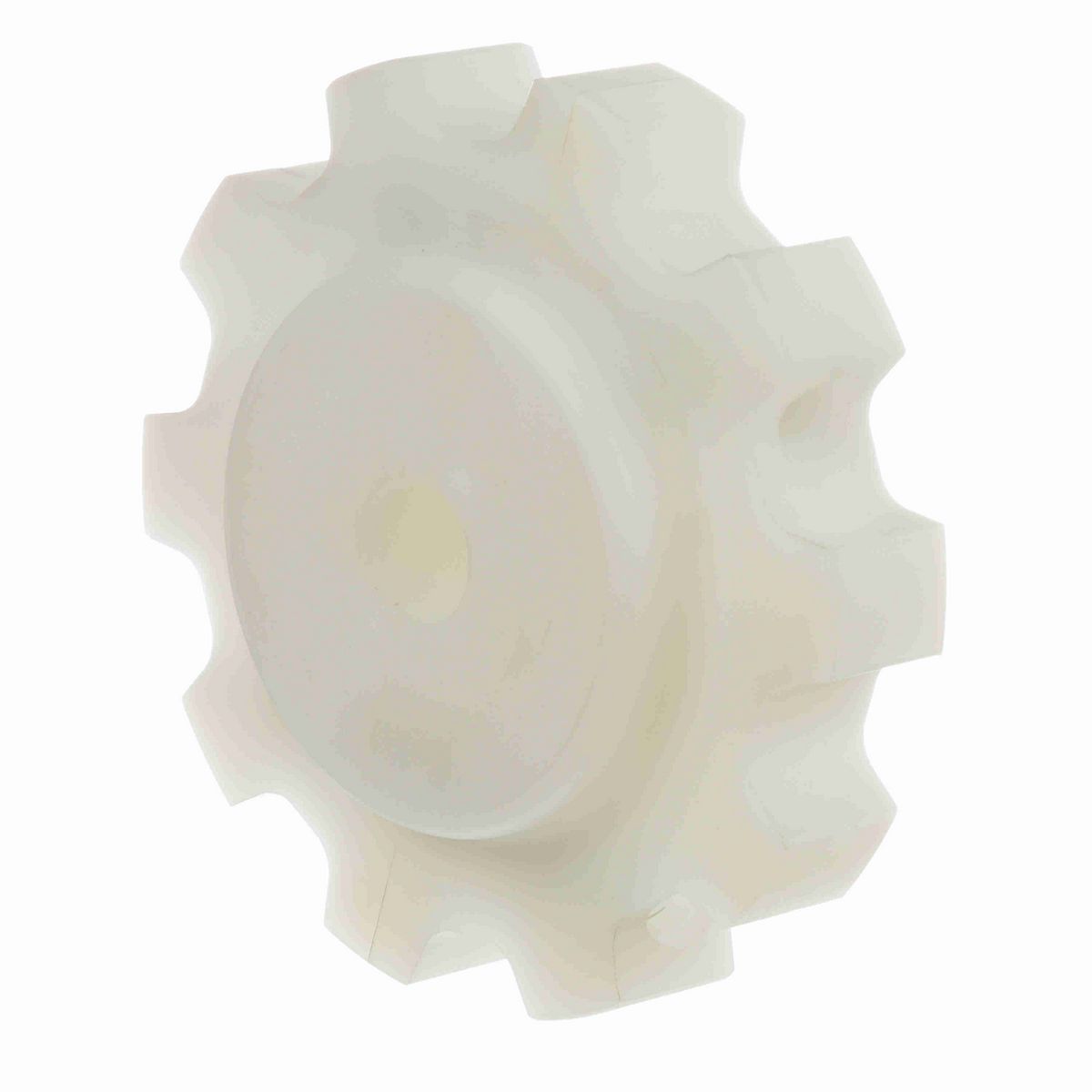 System Plast 882 Series Split Machined Sprocket with 10 Teeth, a 1-1/2in Round Shaft-Ready Bore and Setscrew - 882-10R1.5-DMS-SS