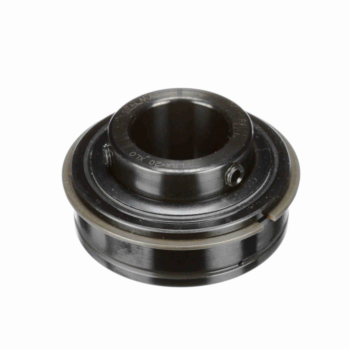 Sealmaster Mounted Insert Only Ball Bearing - 52100 Bearing Steel, Black Oxided - Setscrew Lock - Extra Low Drag - ERX-19 XLO