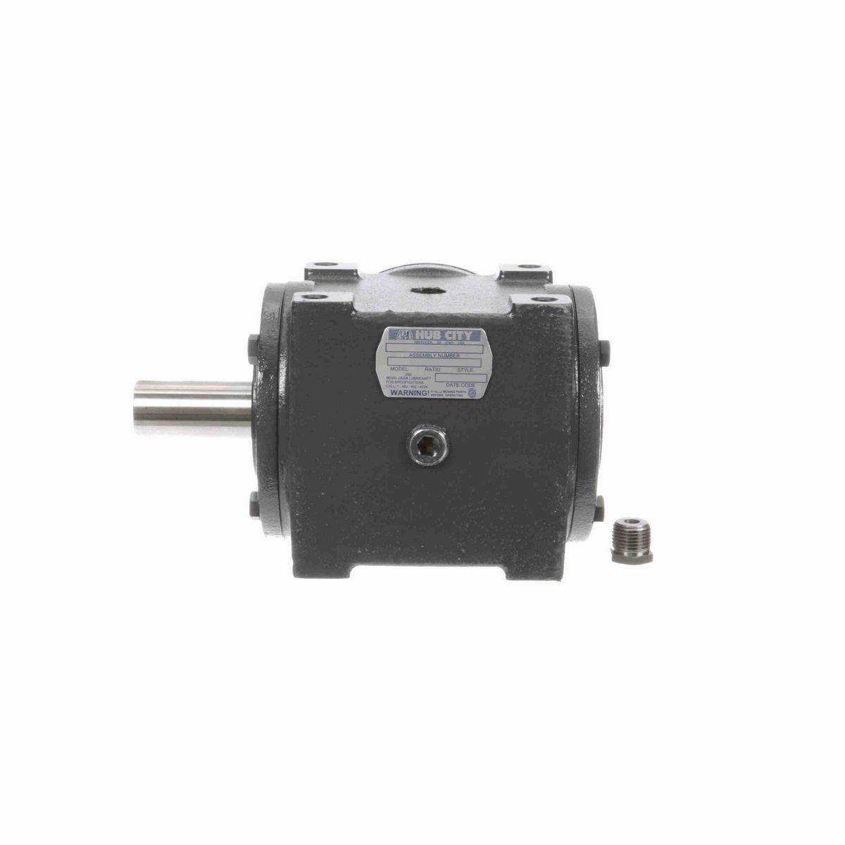 Hub City Bevel Gear Drives Cast Iron Bevel Reducer - 600 1.5/1 D,E ST