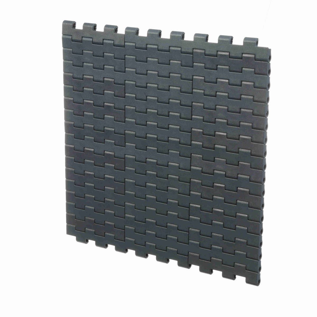 System Plast 2121FT Straight Running Solid Top, Material: NG evo (Gray Blue), Width: 9in, Pitch: 0.5in - NGE2121FT-K900