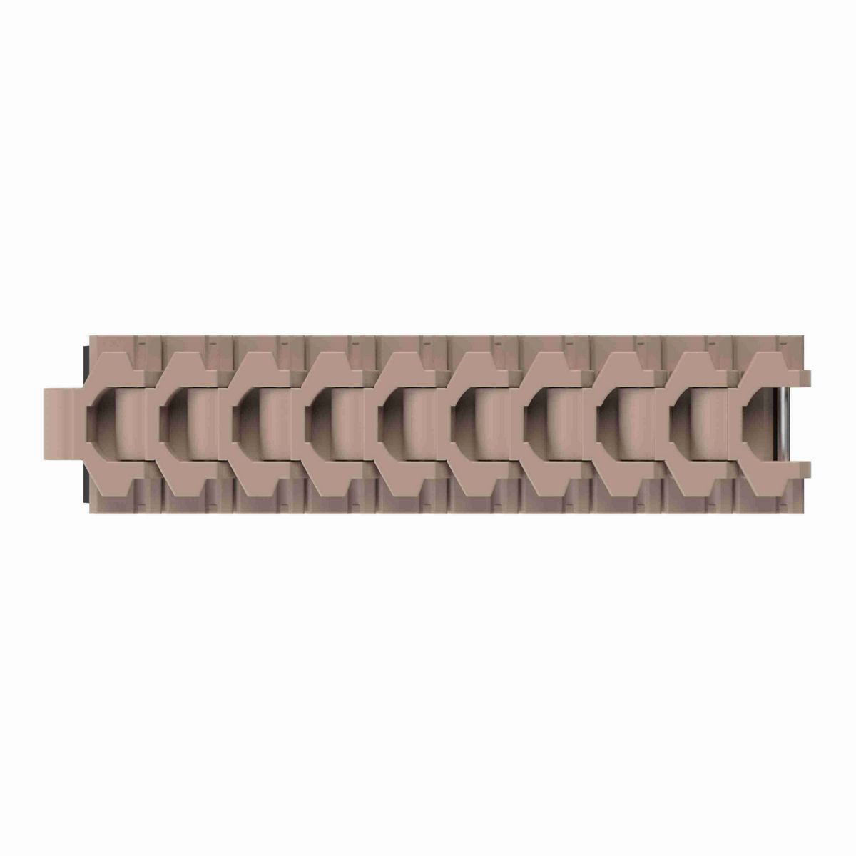 Rexnord 882TAB SideGrip™ Side-flexing, Material: Tan Low Friction, Width: 3.75in, Pitch: 1.5in - 81429091