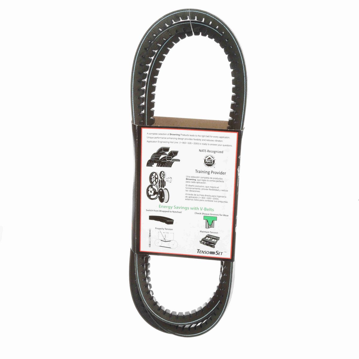Browning EPDM Notched Belt 98% Efficient - BX98