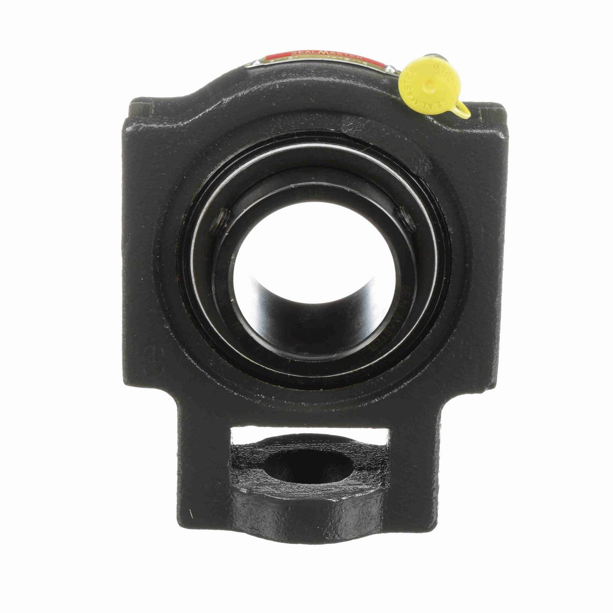 Sealmaster Mounted Cast Iron Wide Slot Take Up Ball Bearing - 52100 Bearing Steel, Black Oxided - Setscrew Lock - ST-31