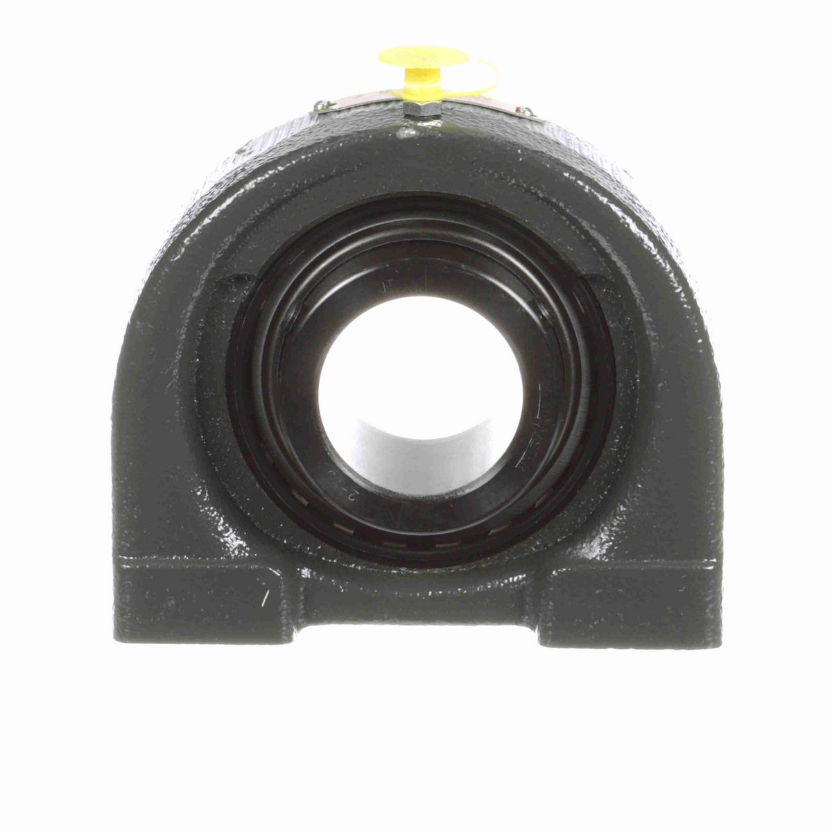 Sealmaster Mounted Cast Iron Tapped Base Pillow Block Ball Bearing - 52100 Bearing Steel, Black Oxided - Setscrew Lock - TB-26C