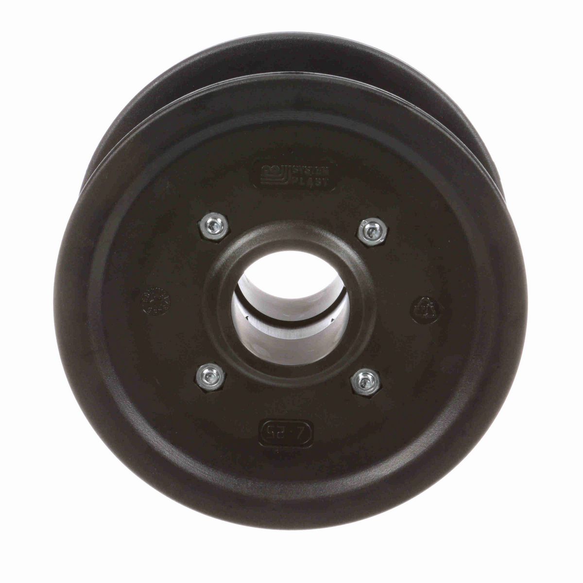 System Plast 880 Series Solid One Piece Molded Sprocket with 12 Teeth and a 40mm Round Idler Bore - 880T-12R40M-W