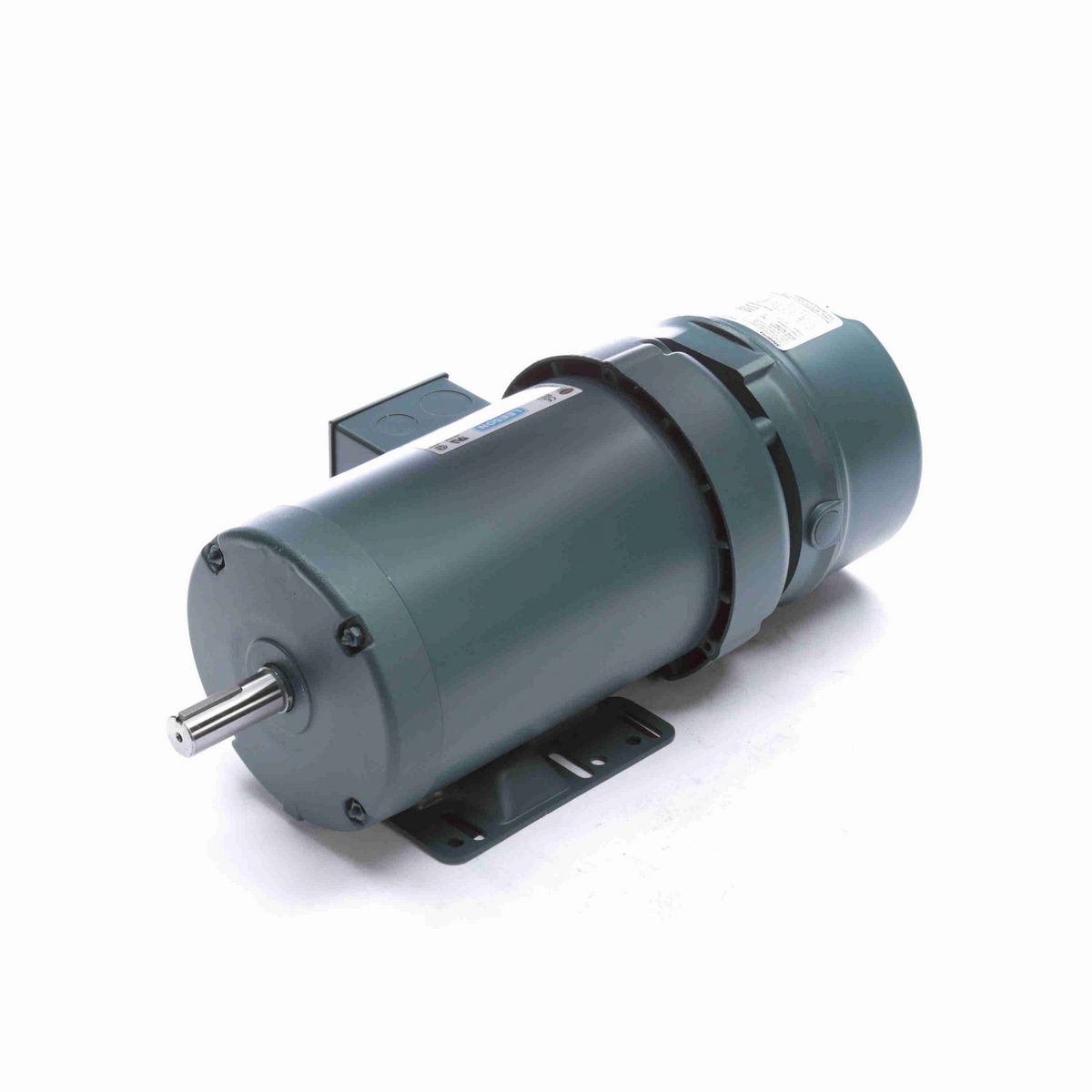 LEESON Brake Motor, 1 HP, 3 Ph, 60 Hz, 230/460 V, 1200 RPM, 145T Frame, TEFC - 122245.00