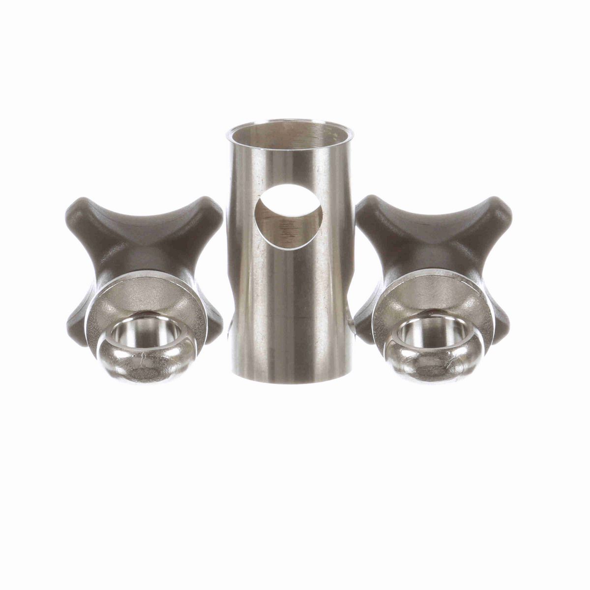 System Plast Cross Block for 5/8-in round x 5/8-in round w/ 2 Knobs - VG-621S-58-58