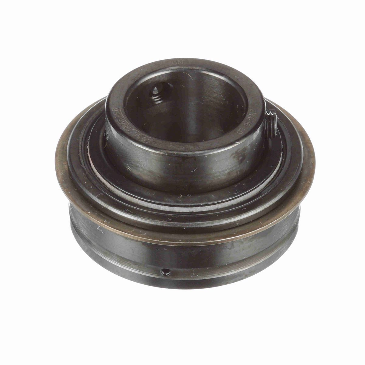 Sealmaster Mounted Insert Only Ball Bearing - 52100 Bearing Steel, Black Oxided - Setscrew Lock - Low Drag - ERX-16 LO