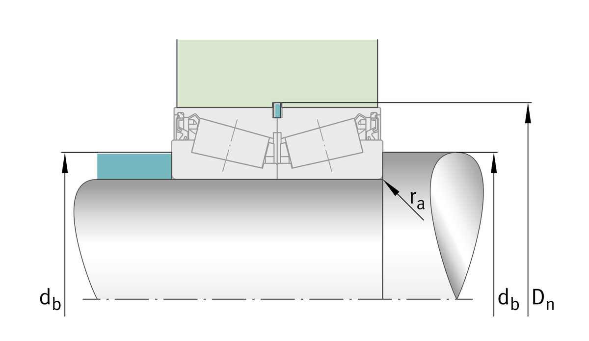Конический роликоподшипник FAG JK0S050