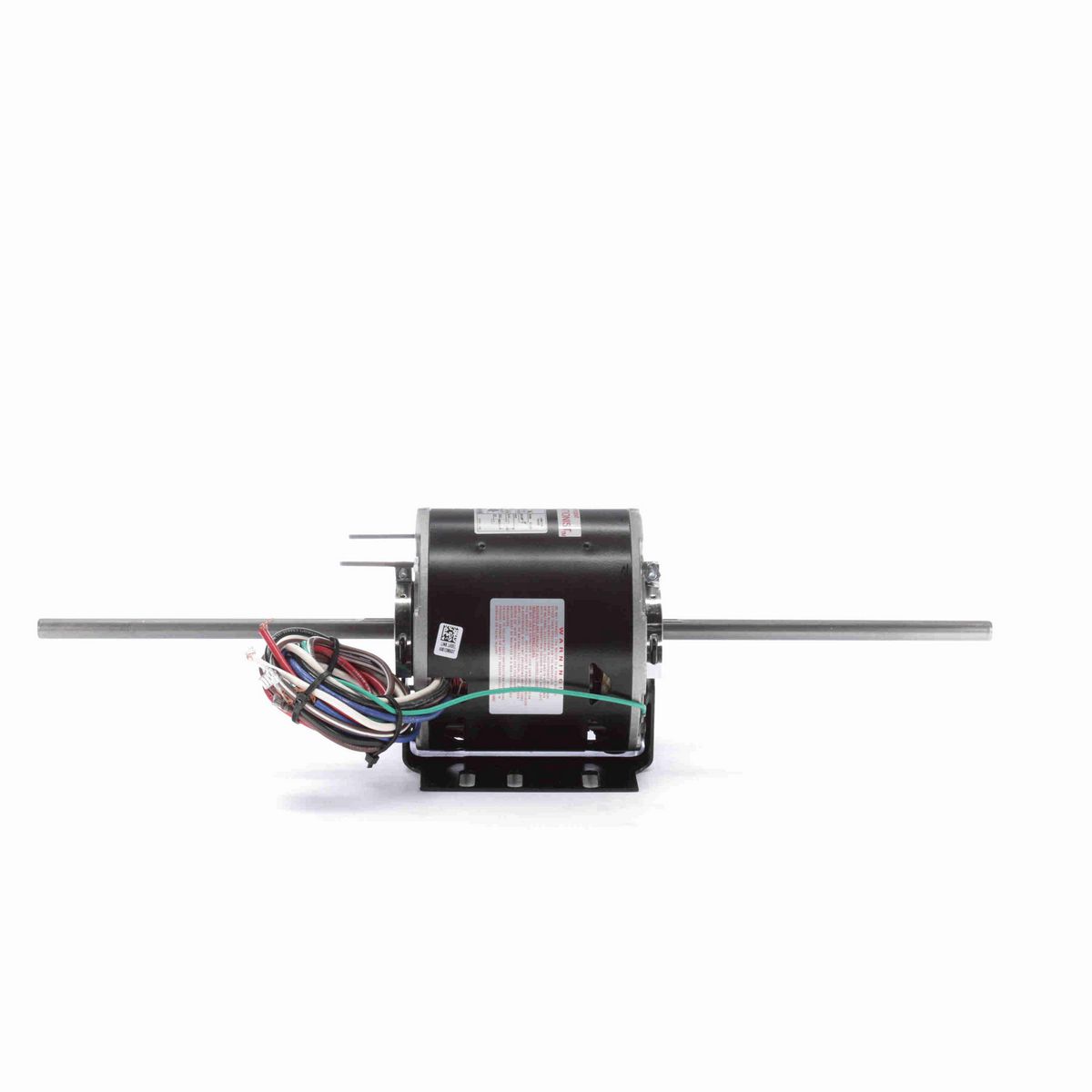 Century Fan Coil & Air Conditioner Motor, 1/2 HP, 1 Ph, 60 Hz, 208-230 V, 1075 RPM, 3 Speed, 48 Frame, SEMI ENCL - RA1056WB