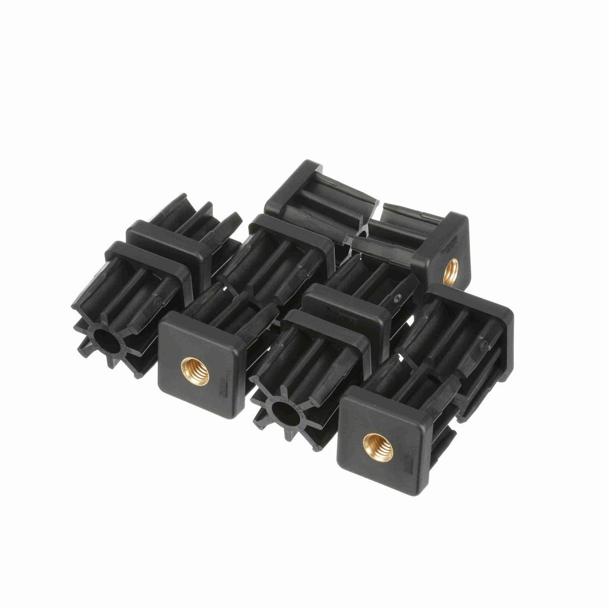 System Plast Tube End (Square); Series: VG-556, Thread: 5/8-11 for a 2 Sq. Tube - VG-556-B58