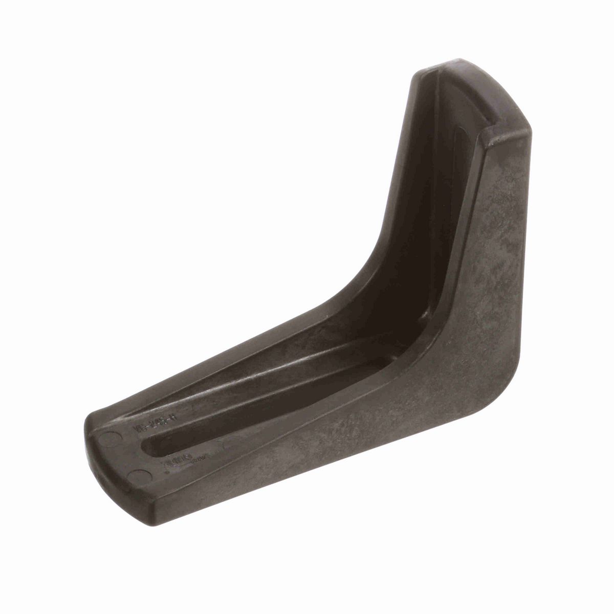 System Plast Molded Plastic "L" Bracket- Black- Short - VG-245-H-BK