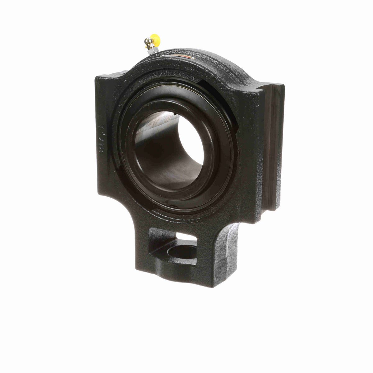 Sealmaster Mounted Cast Iron Wide Slot Take Up Ball Bearing - 52100 Bearing Steel, Black Oxided - Setscrew Lock - MST-63