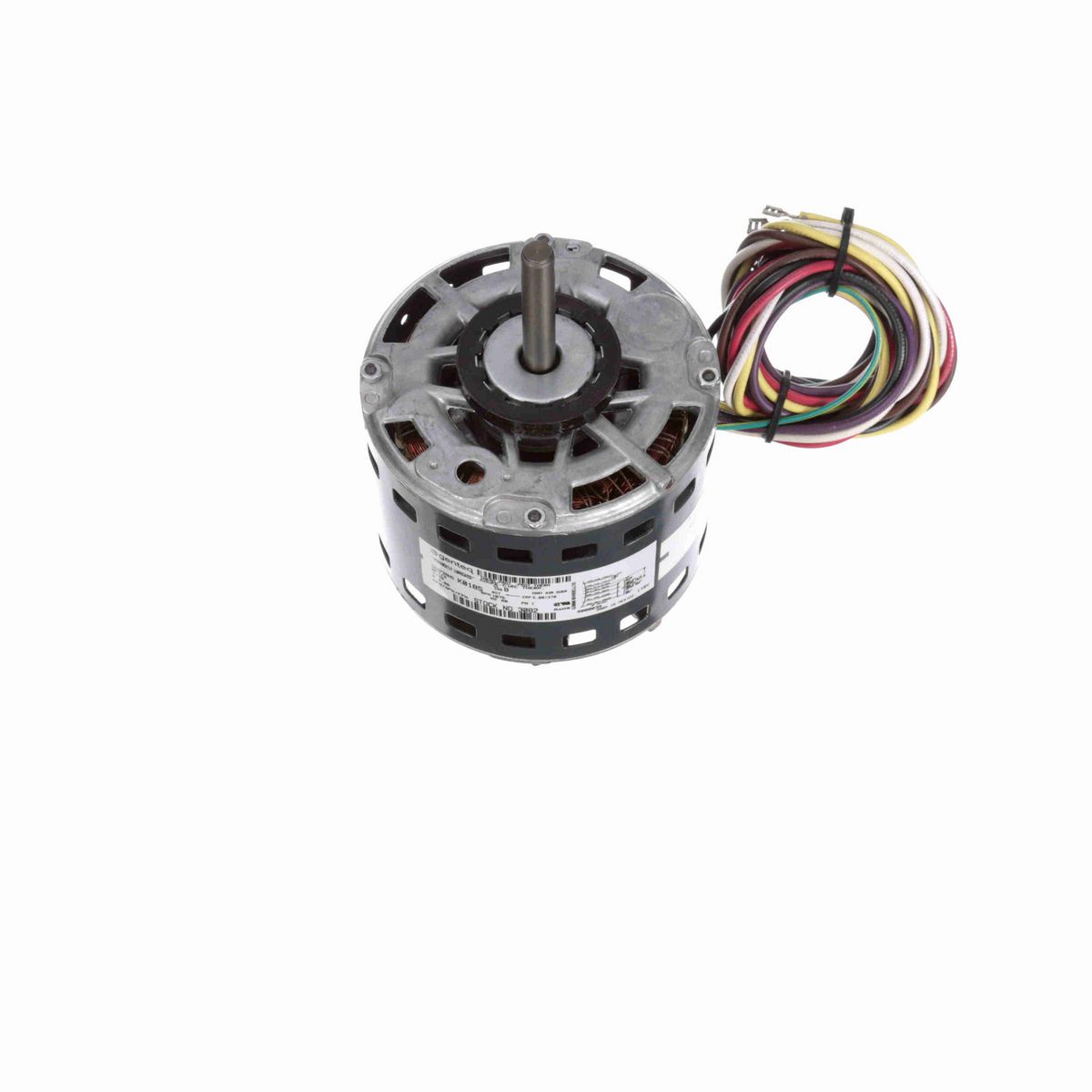 Genteq OEM Replacement Motor, 1/3 HP, 1 Ph, 60 Hz, 115 V, 1075 RPM, 4 Speed, 48 Frame, OPAO - 3082
