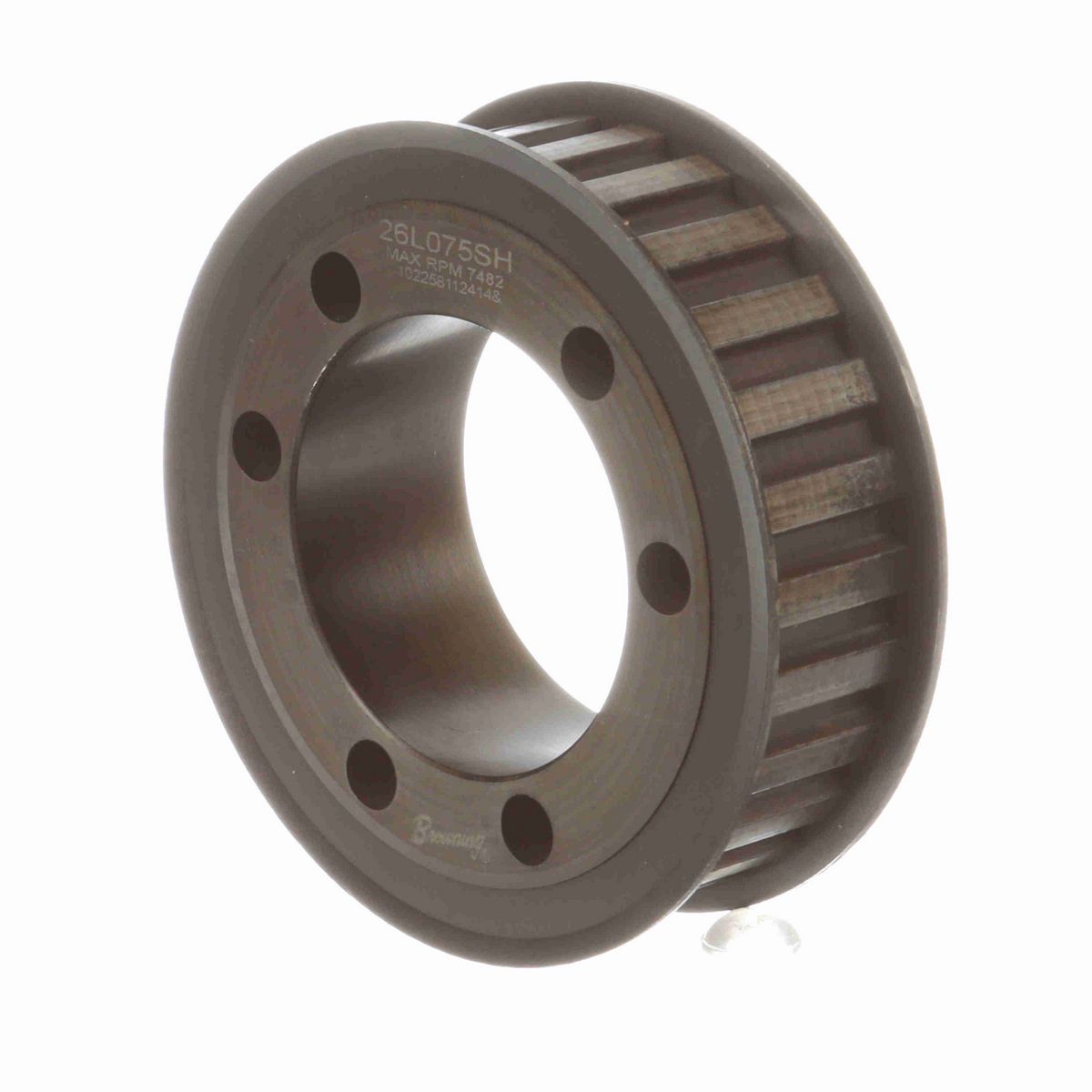 Browning Steel Bushed Bore Gearbelt Pulley - 26L075SH