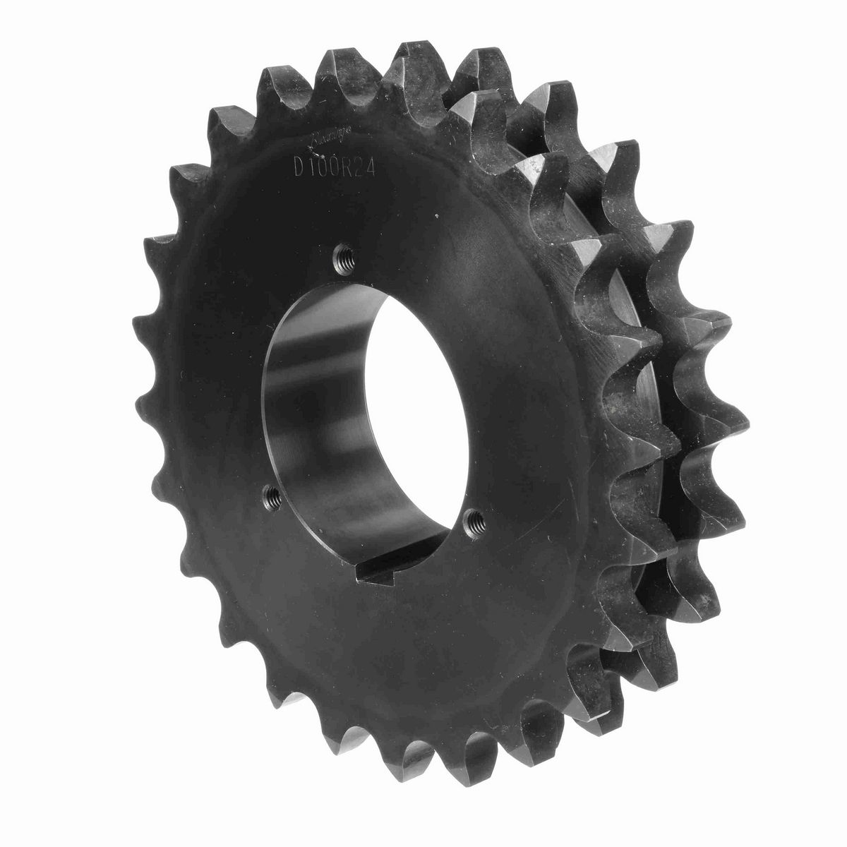 Browning Steel Bushed Bore Roller Chain Sprocket - D100R24
