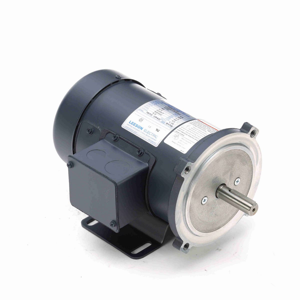 LEESON SCR Motor, 0.25 HP, 90 V, 1750 RPM, SS56C Frame, TEFC - 098002.00