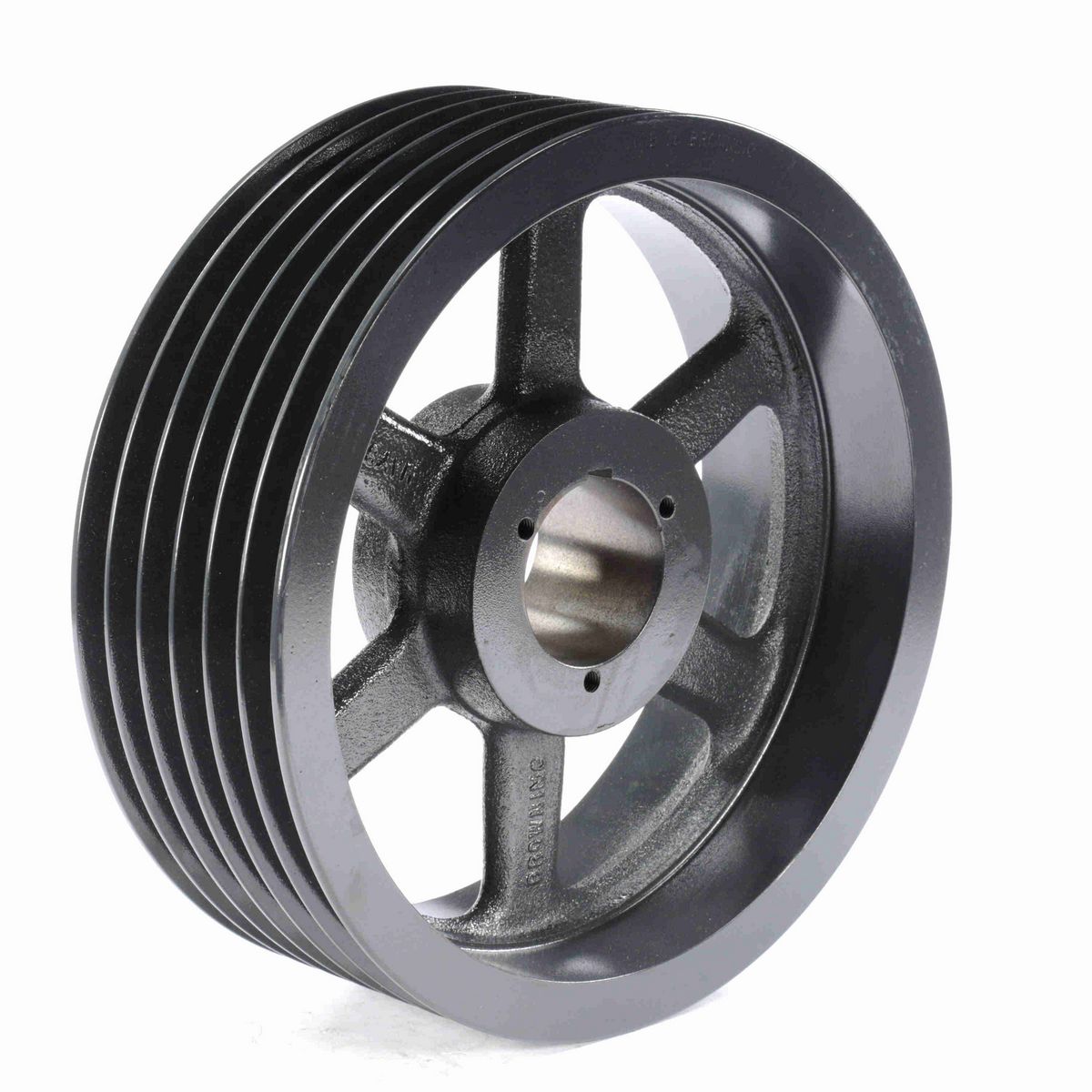Browning 6 Groove Cast Iron Bushed Bore Multiple Sheave - 6TB136