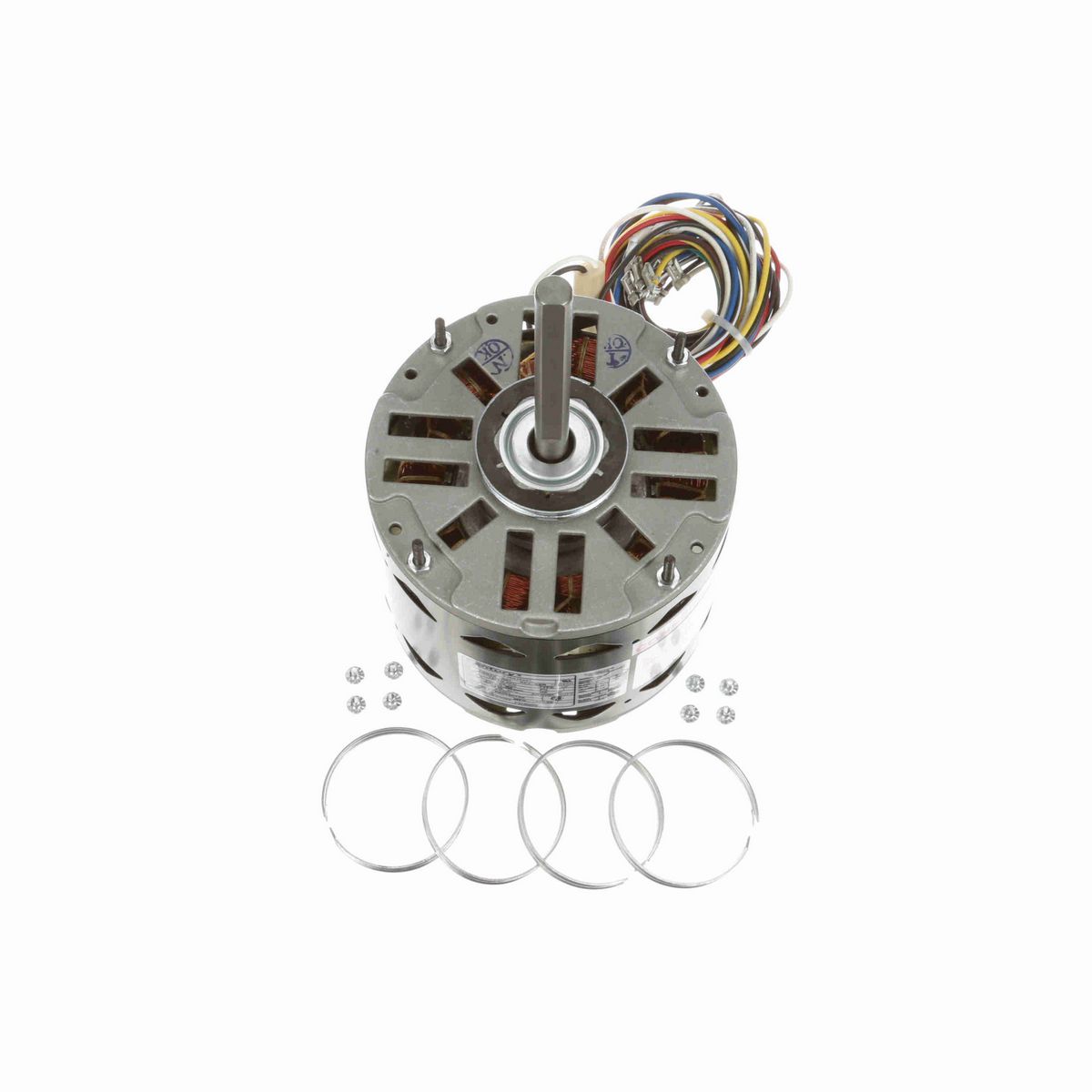 Century MASTERFIT™ Fan and Blower Motor, 1/2 MAX HP, 1 Ph, 60 Hz, 208-230 V, 1075 RPM, 4 Speed, 48 Frame, OPEN - FD6000