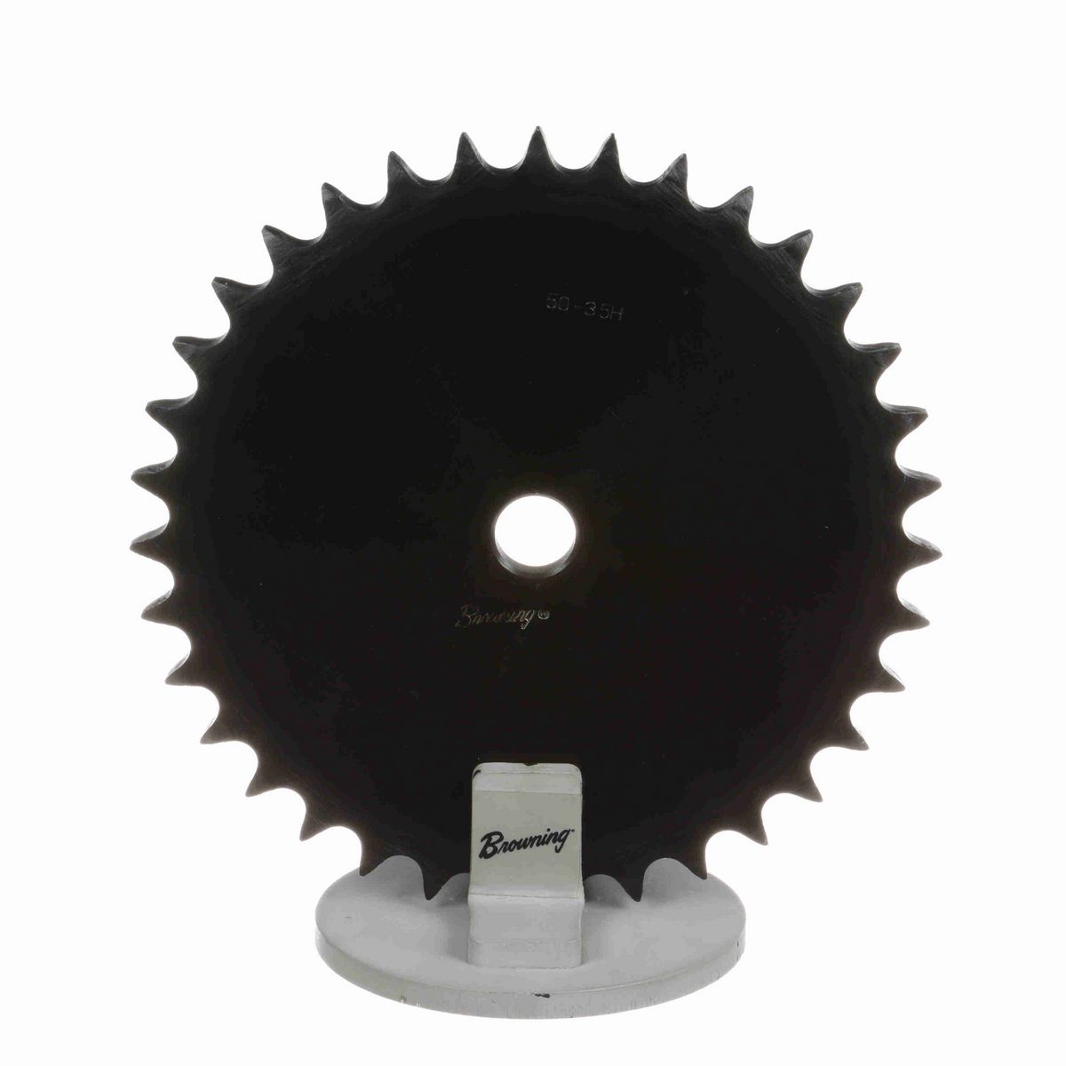Browning Steel Minimum Plain Bore Roller Chain Sprocket - 50A35