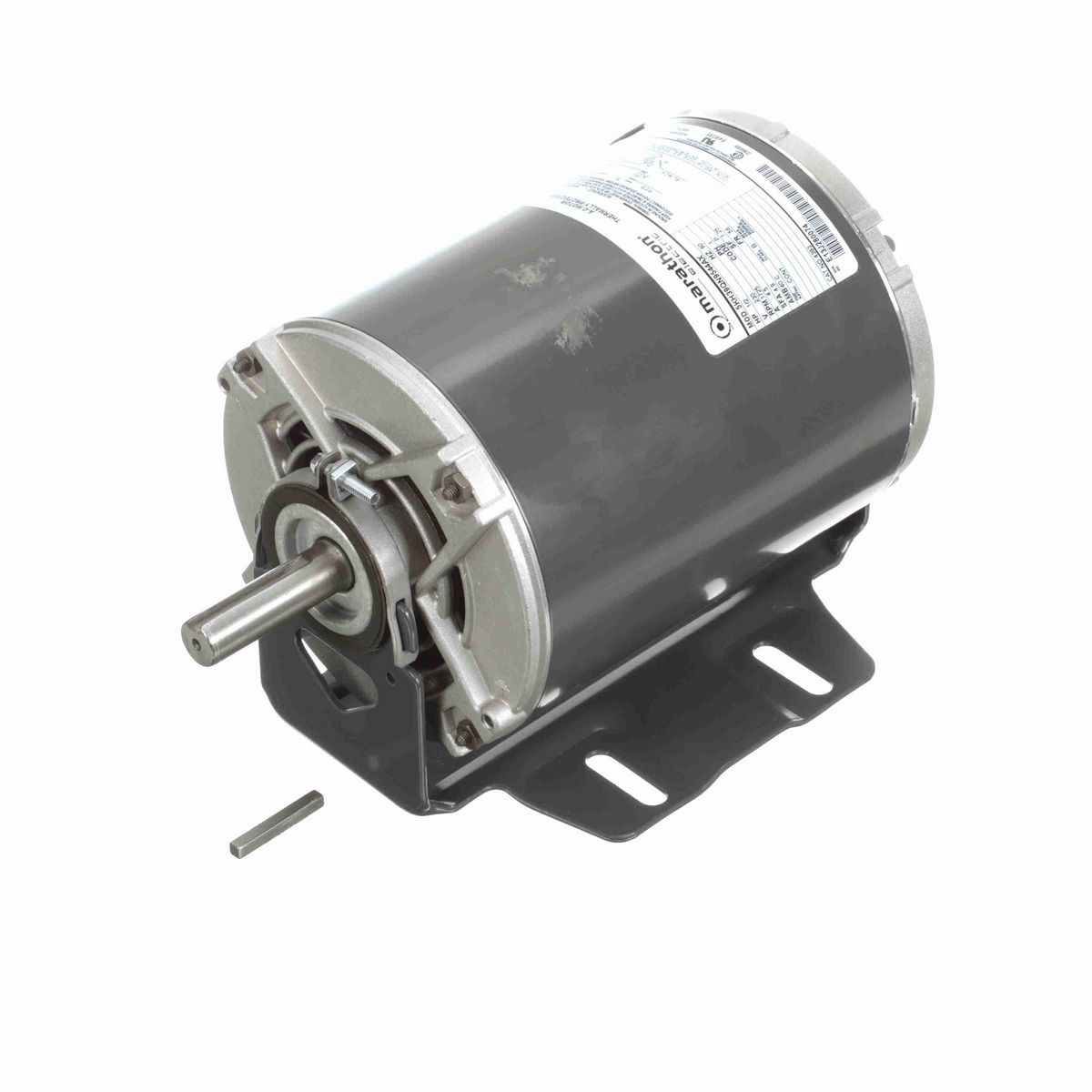 LEESON Fan and Blower Motor, 0.50 HP, 1 Ph, 60 Hz, 230 V, 1800 RPM, 56 Frame, DP - 4393