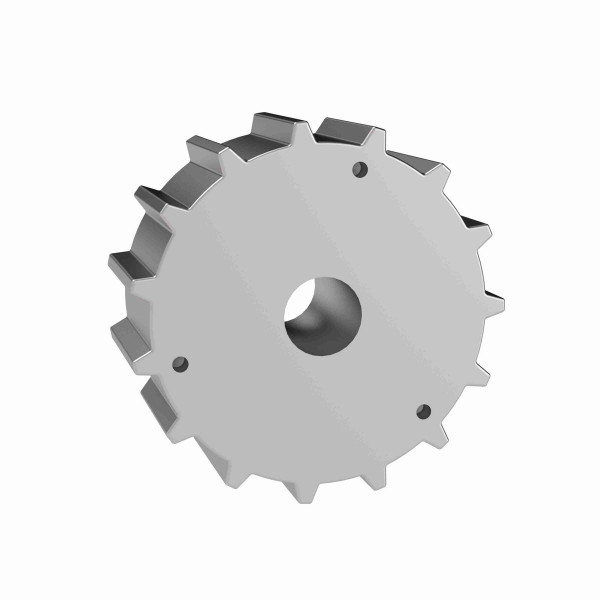 Rexnord 815 Series Solid One Piece Cast Iron Sprocket with 15 Teeth and a 3/4in Round Rough Stock Bore (RSB) - 401-194-23