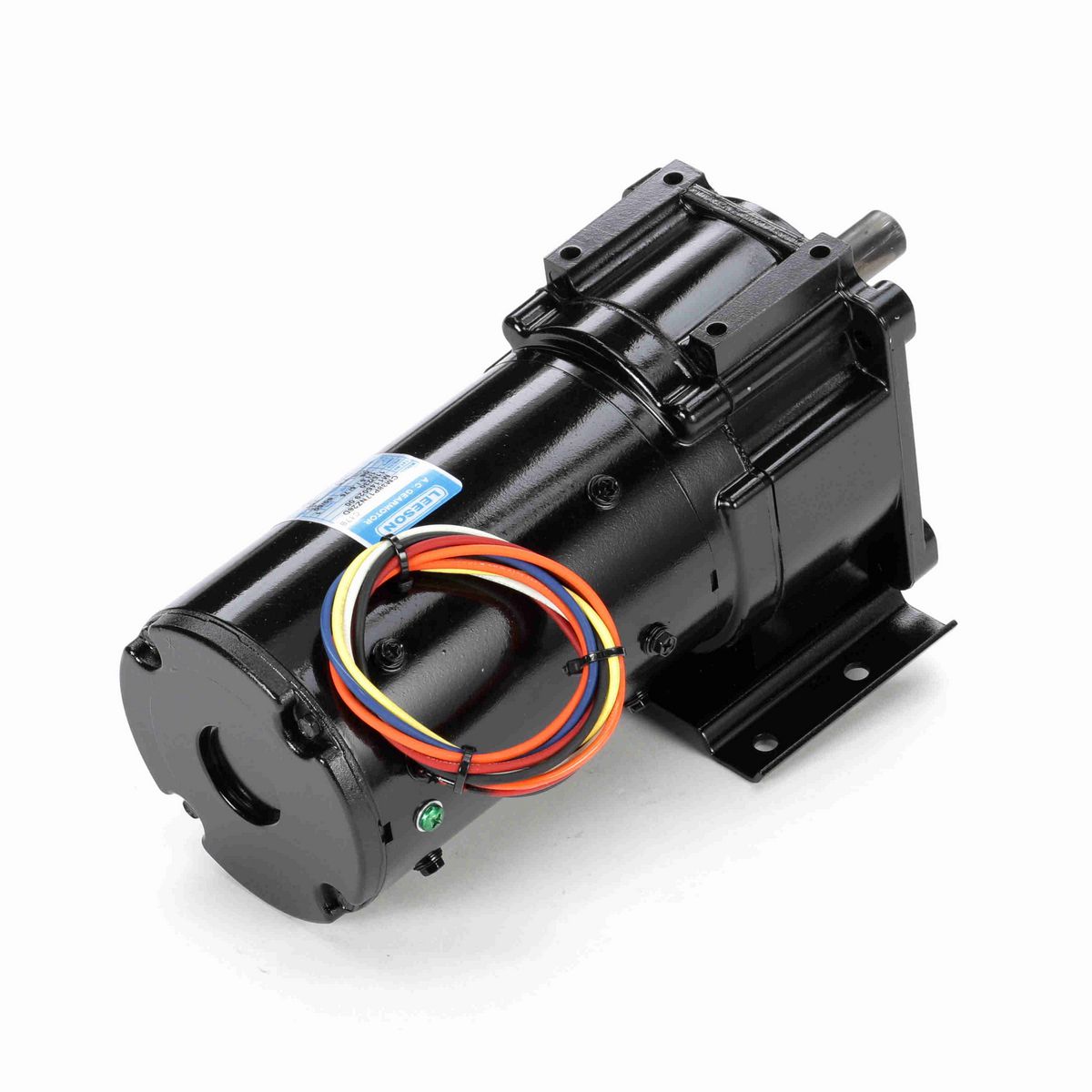 LEESON Parallel Shaft Gearmotor, 0.06 HP, 1 Ph, 60 Hz, 115 V, 8 RPM, 38 Frame, TENV - M1145029.00