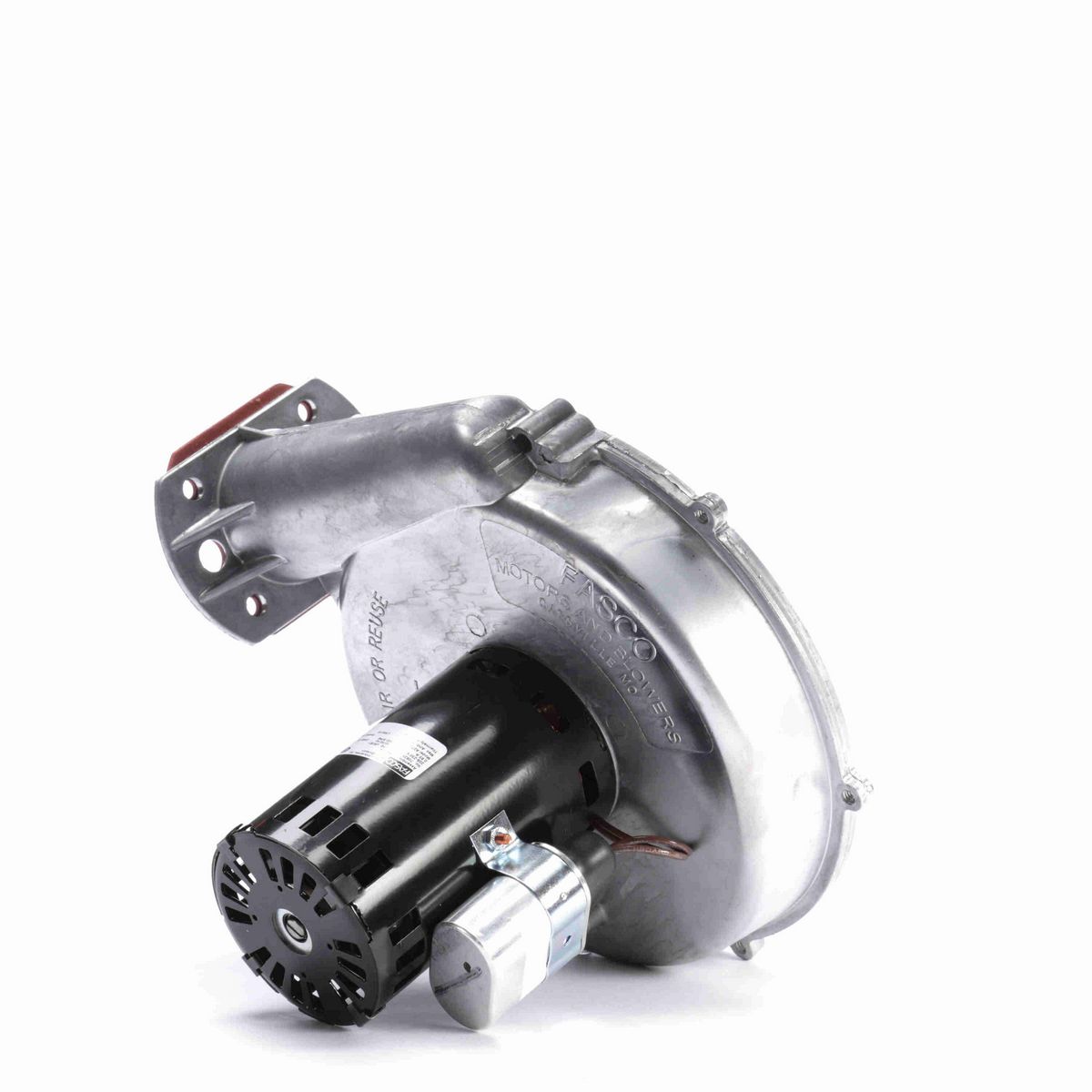 FASCO Round Outlet Permanent Split Capacitor OEM Replacement Draft Inducer Blower, 208/230 Volts, Flange: Yes - A272