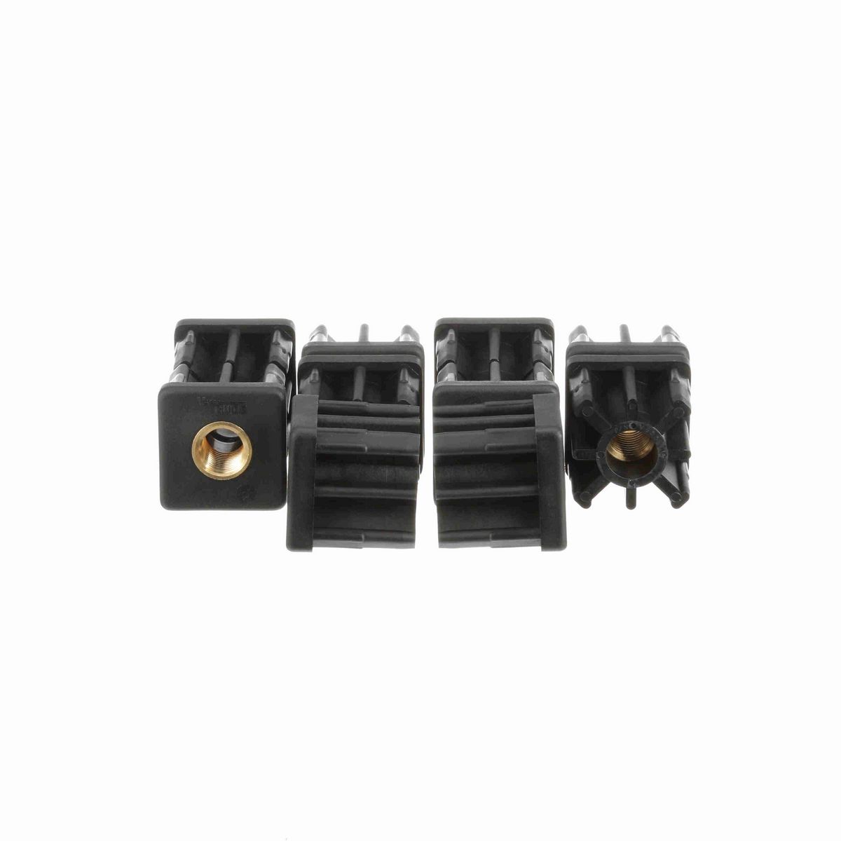 System Plast Tube End (Square); Series: VG-555, Thread: 3/4-10 for a 2 Sq. Tube - VG-555-B34