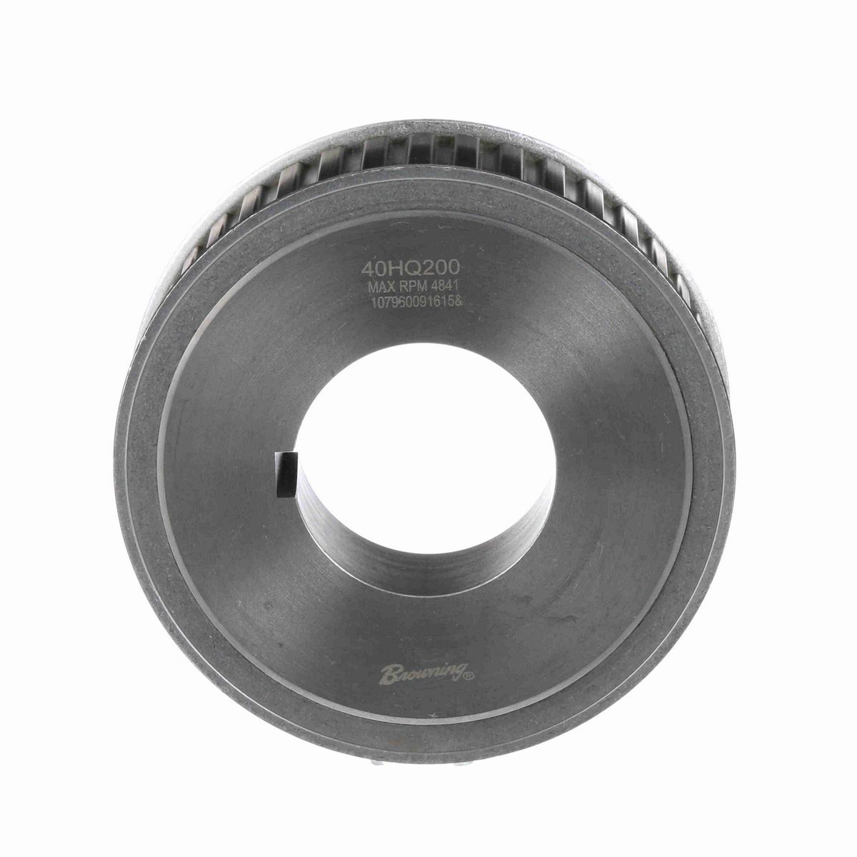 Browning Steel Bushed Bore Gearbelt Pulley - 40HQ200