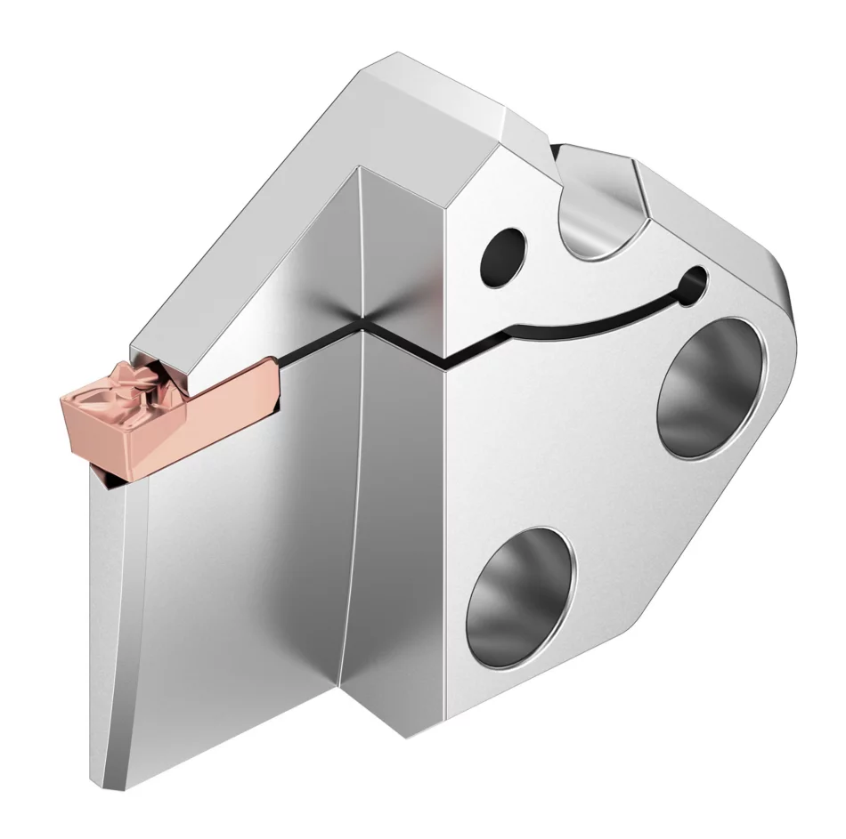 Grooving, and Cut-Off - External Sweep B Kennametal Beyond Evolution - Modular Blade - Face Grooving - External - Through Coolant [6117070]