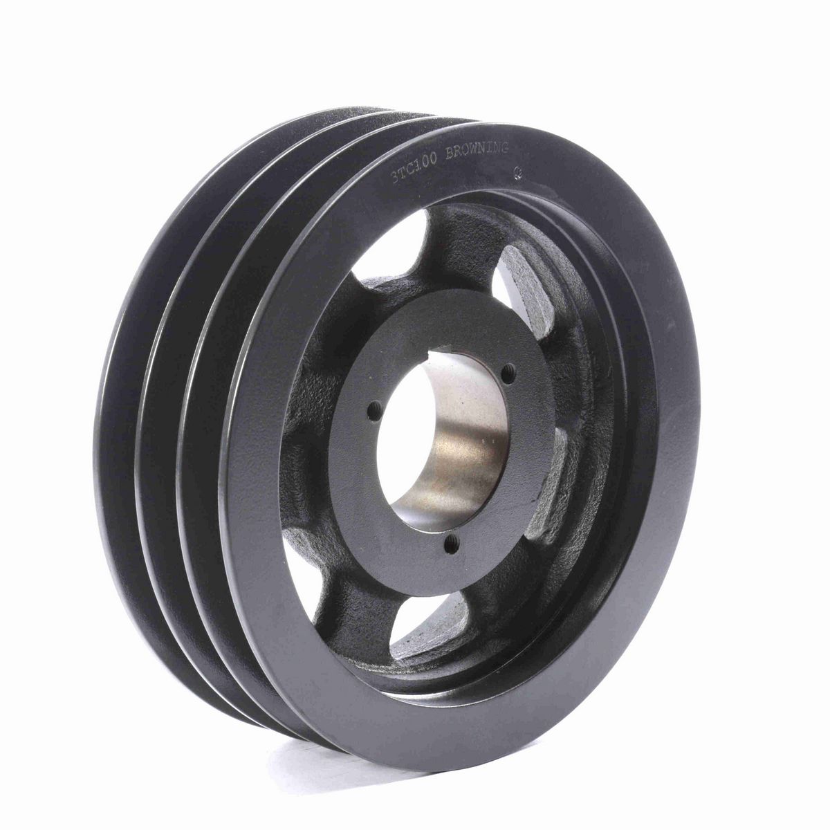 Browning 3 Groove Cast Iron Bushed Bore Multiple Sheave - 3TC100