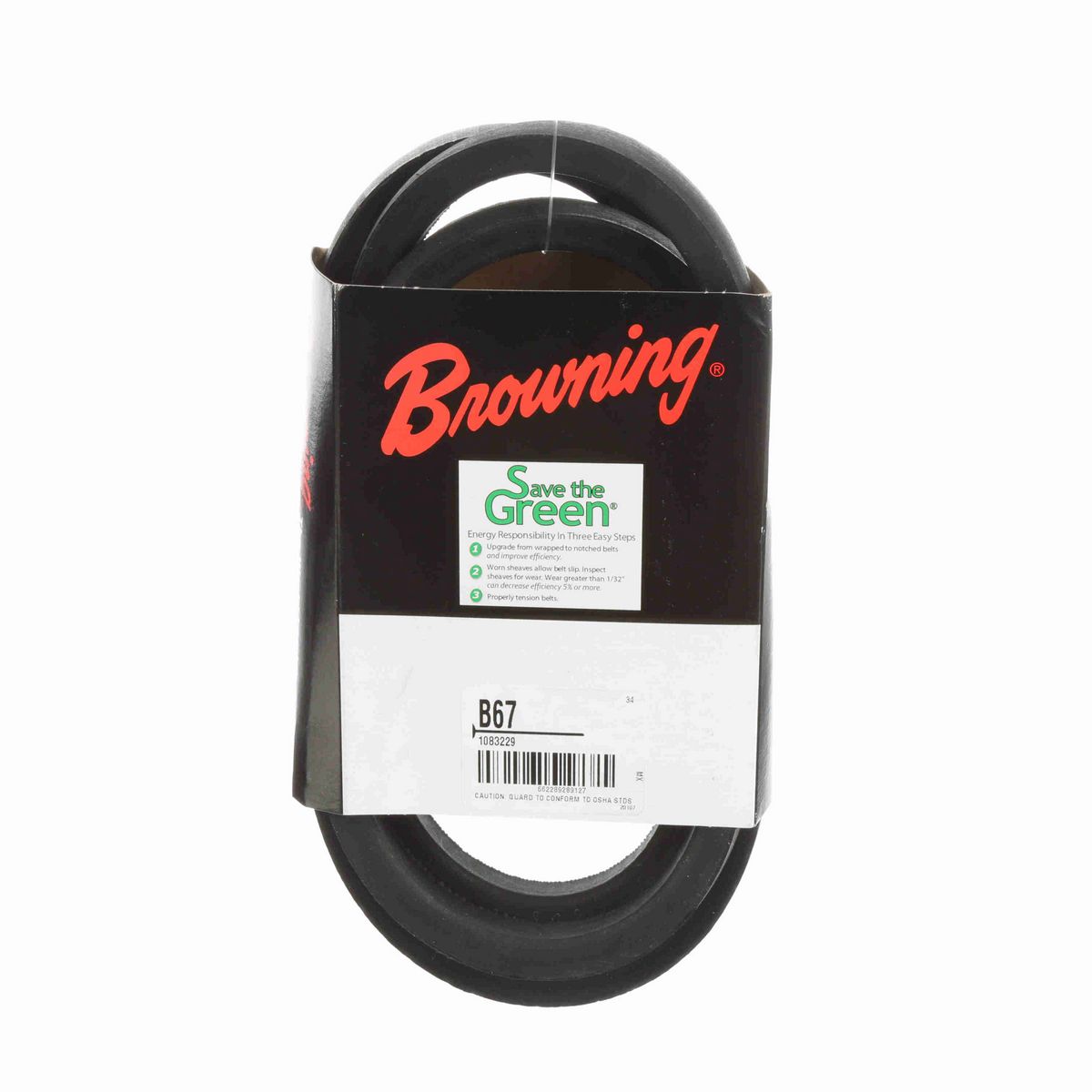 Browning Neoprene Wrapped Belt 95% Efficient - B67