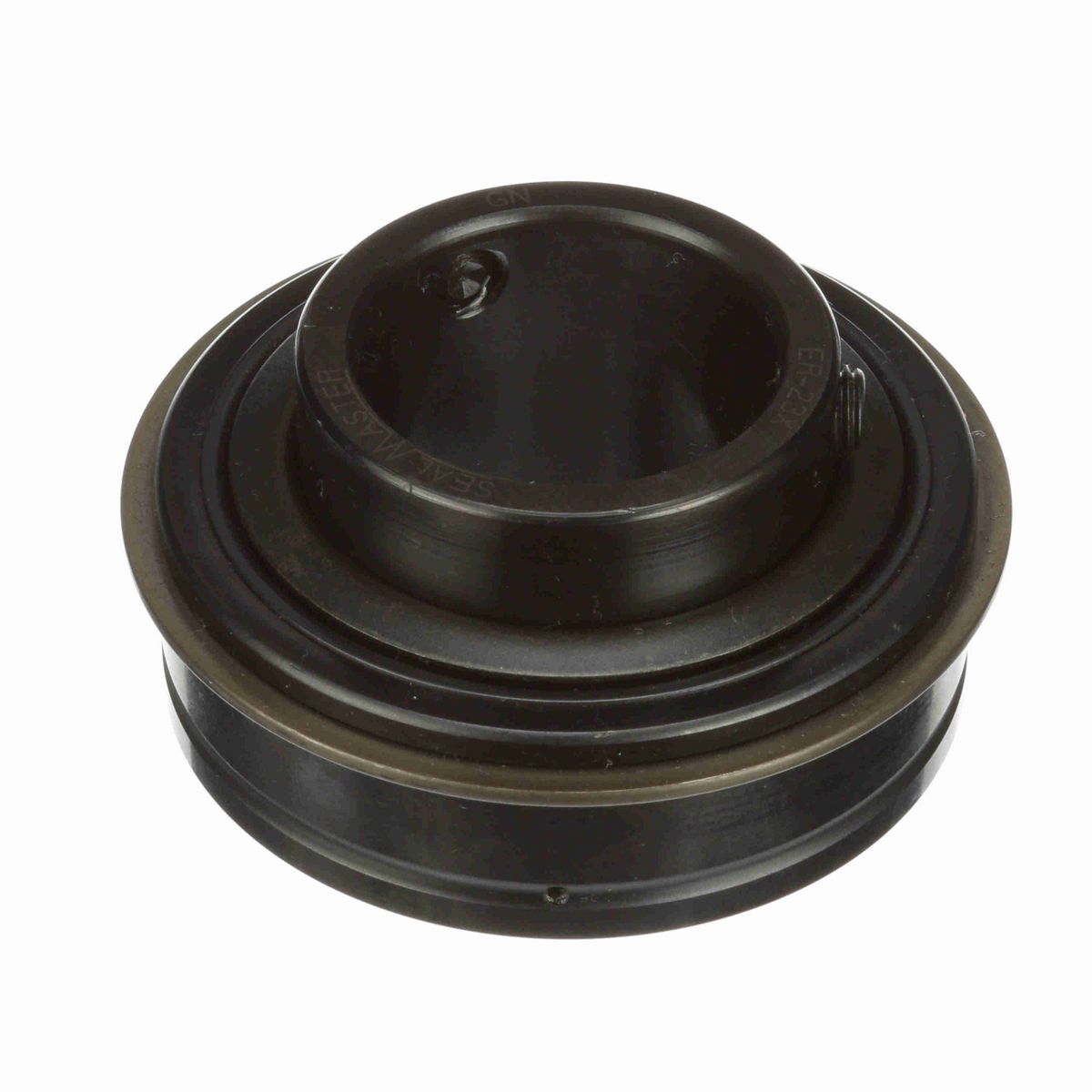 Sealmaster Mounted Insert Only Ball Bearing - 52100 Bearing Steel, Black Oxided - Setscrew Lock - ER-23X