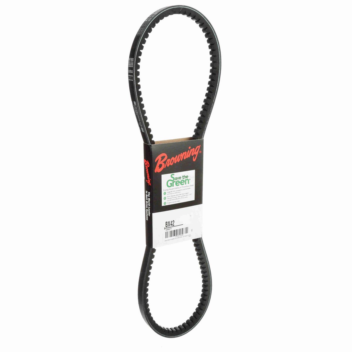 Browning EPDM Notched Belt 98% Efficient - BX42