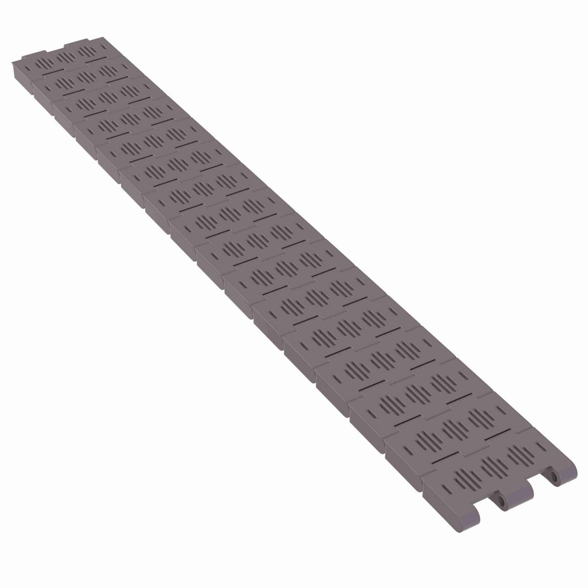 Rexnord 5706 Straight Running Flush Grid, Material: Brown High Performance, Width: 3.25in, Pitch: 1.5in - 81416771