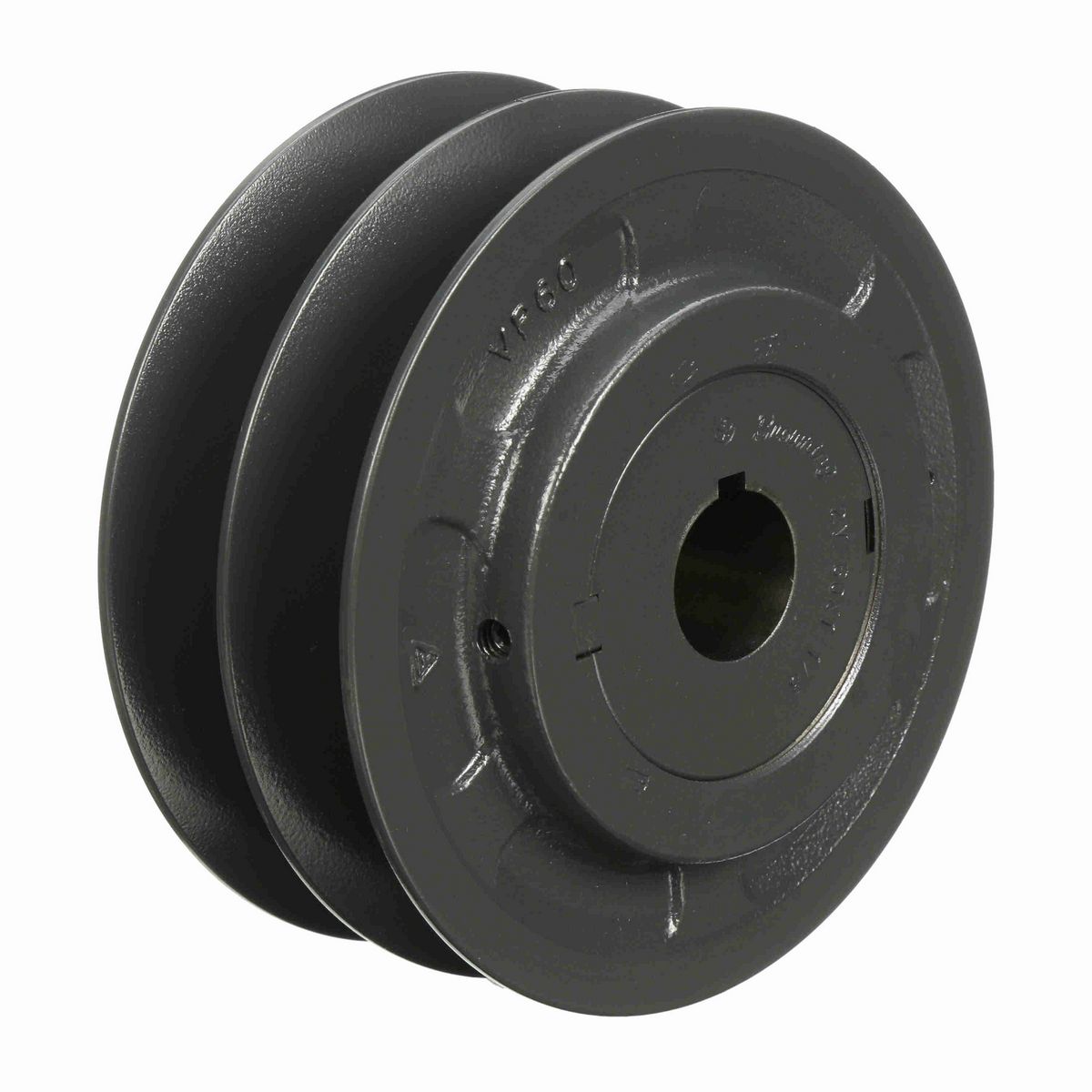 Browning 2 Groove Cast Iron Finish Bore FHP Variable Pitch Sheave - 2VP60X 1 3/8