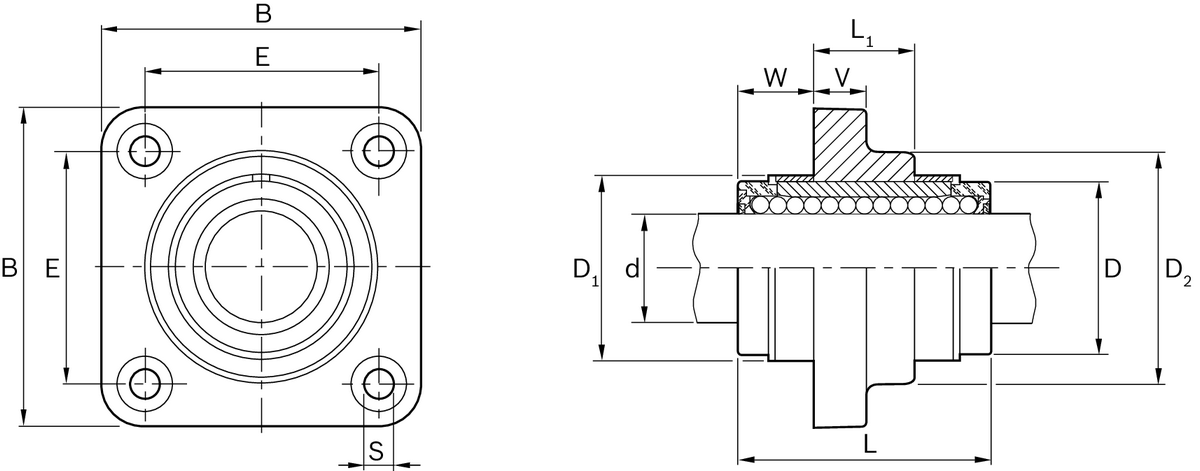 Линейный комплект Bosch Rexroth LSGF-B-50-DD [R108185040]
