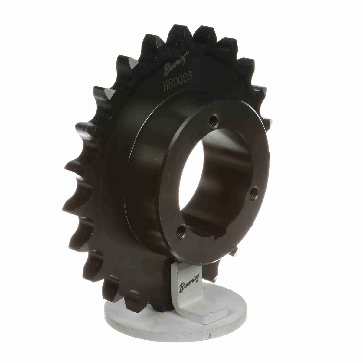 Browning Steel Bushed Bore Roller Chain Sprocket - H80Q23