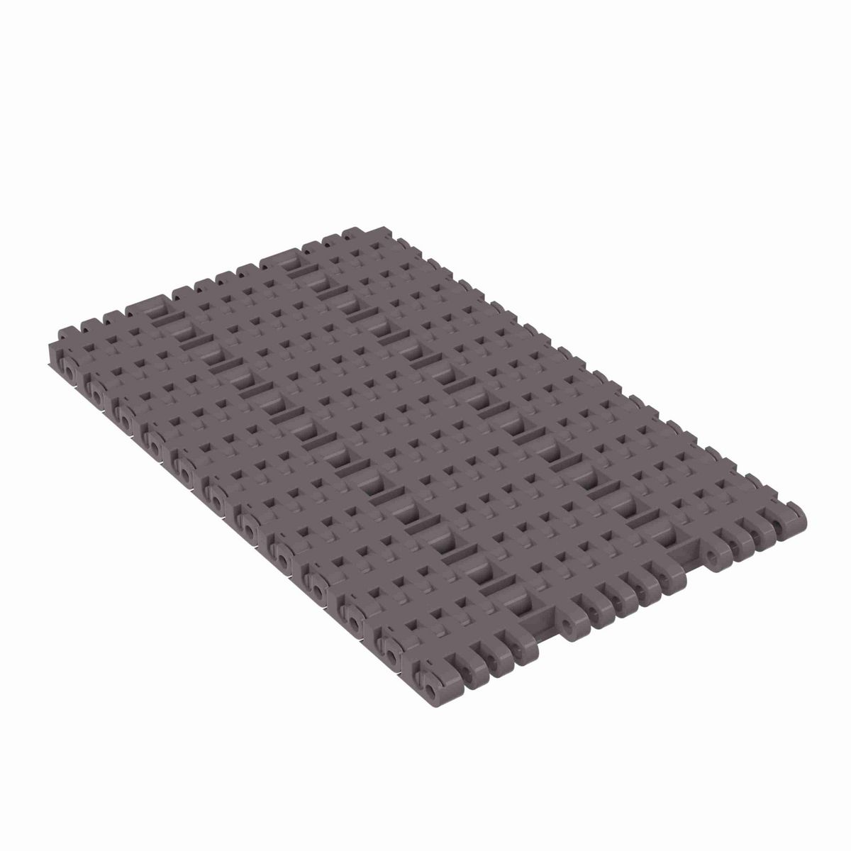 Rexnord 7705 Straight Running Solid Top, Material: Brown High Performance, Width: 7.5in, Pitch: 1in - 81416334