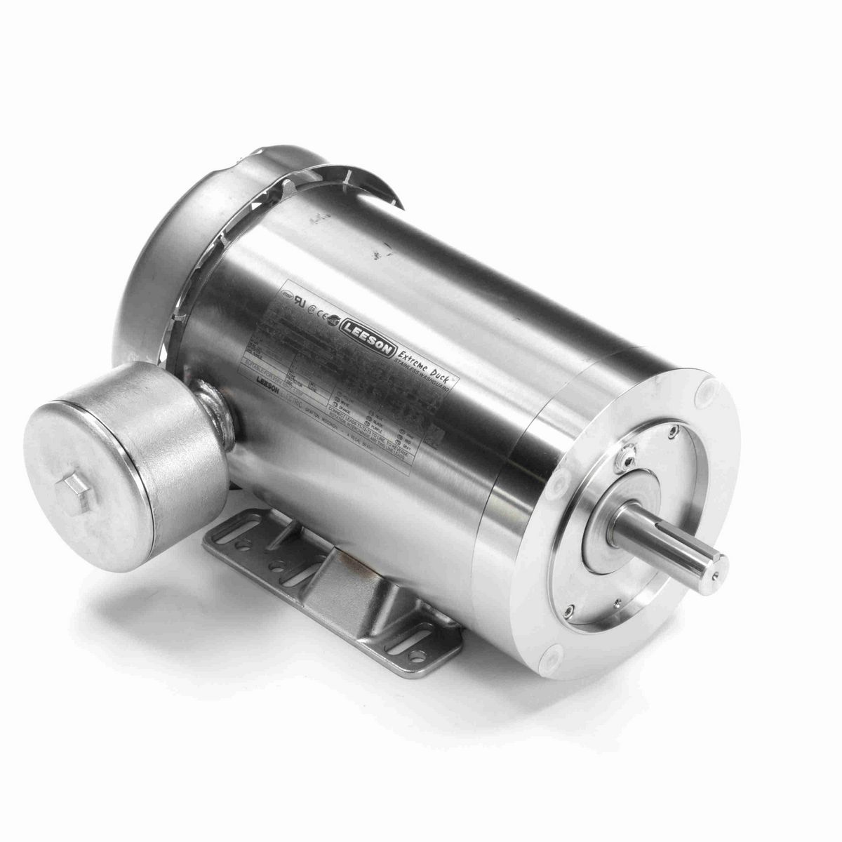 LEESON Extreme Duck® Ultra General Purpose Motor, 2 & 1.50 HP, 3 Ph, 60 & 50 Hz, 230/460 & 190/380 V, 1800 & 1500 RPM, 145TC Frame, TEFC - 121882.00
