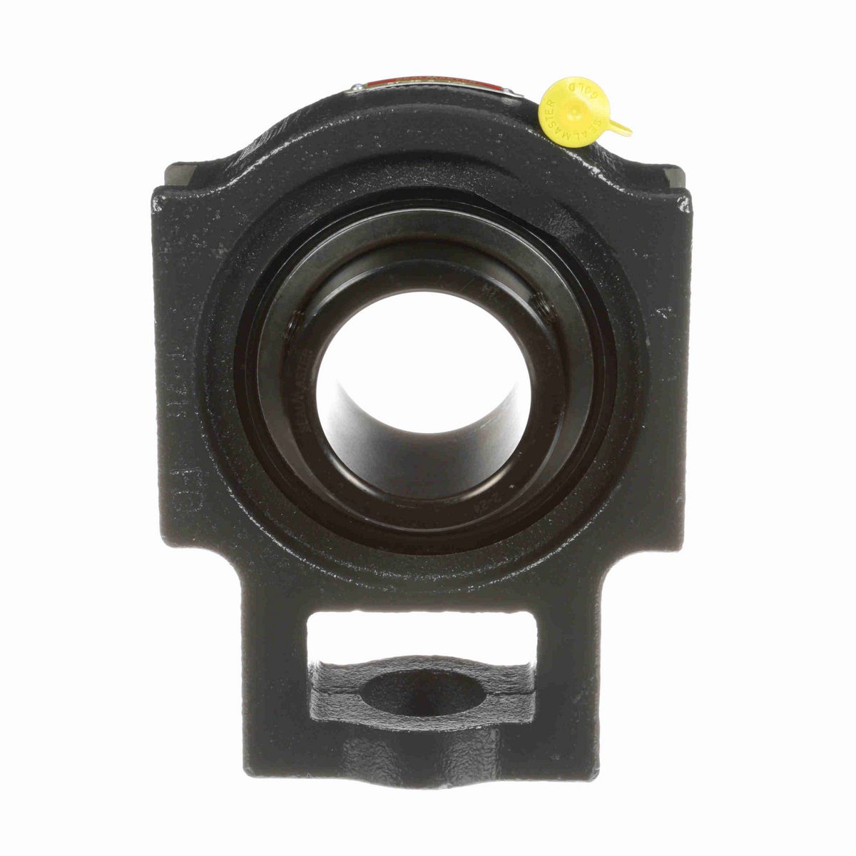 Sealmaster Mounted Cast Iron Wide Slot Take Up Ball Bearing - 52100 Bearing Steel, Black Oxided - Setscrew Lock - ST-36