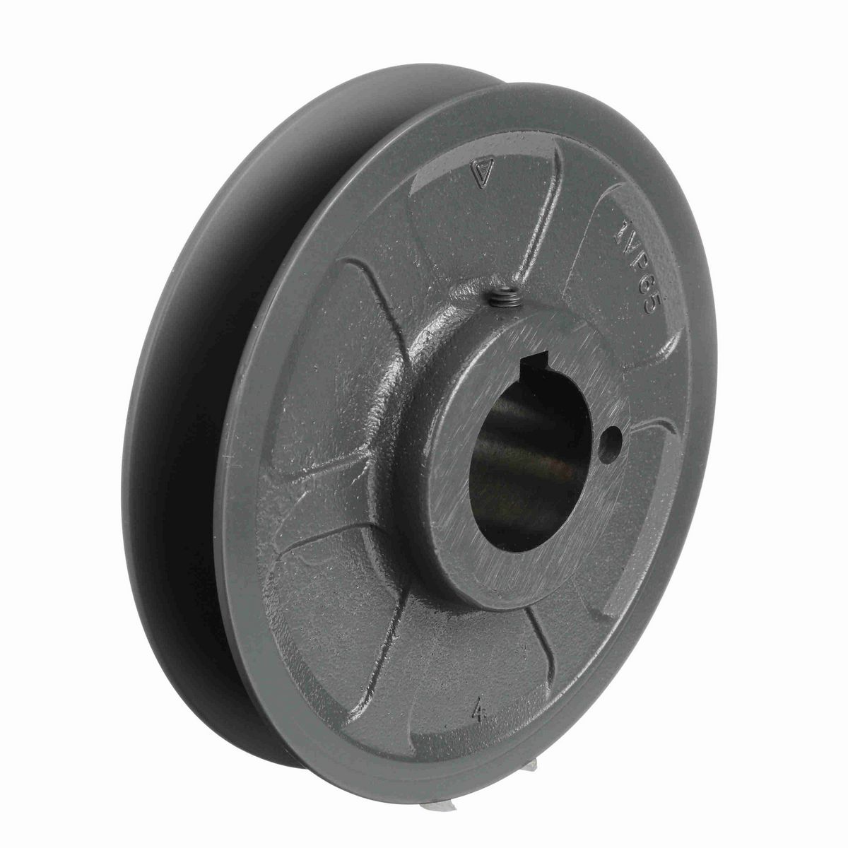 Browning 1 Groove Cast Iron Finish Bore FHP Variable Pitch Sheave - 1VP65X 1 5/8